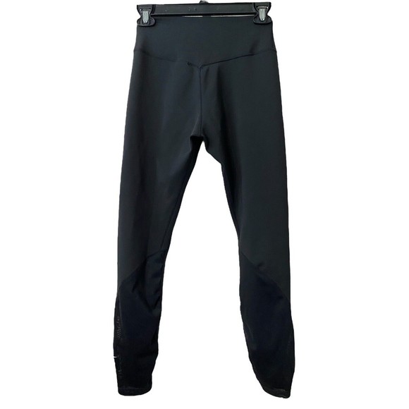 Women’s Nike Running Leggings Dri Fit Pants Black‎ Ladies Athletic  Sz M - flaw - Picture 10 of 12